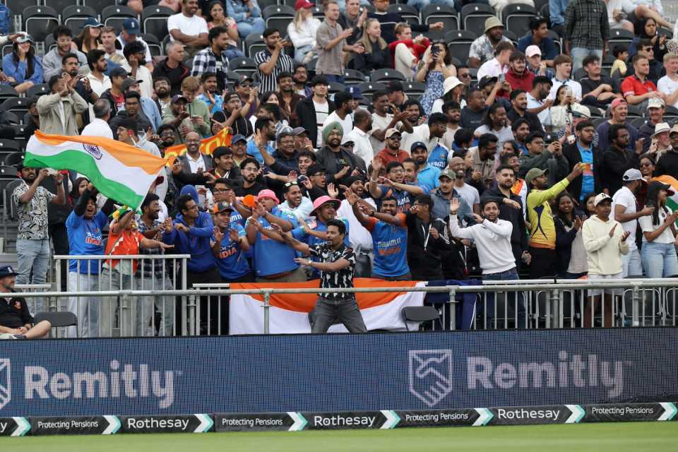 There was a lot of Indian presence at the ground on the last day, England vs India, 4th Test, Manchester, 5th day, July 27, 2025