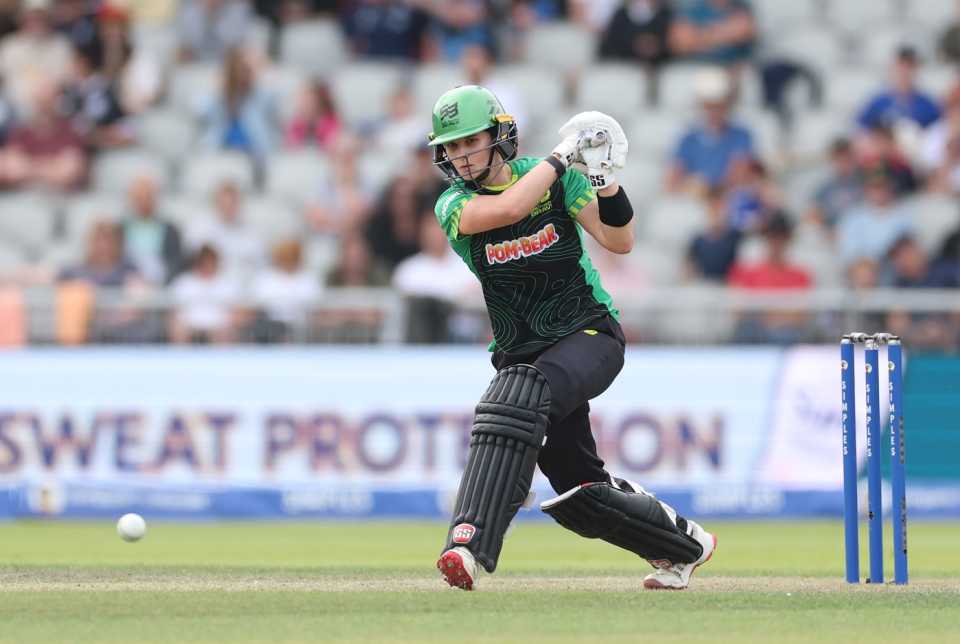 Laura Wolvaardt finished unbeaten on 42, Manchester Originals vs Southern Brave, Women's Hundred, Manchester, August 6, 2025
