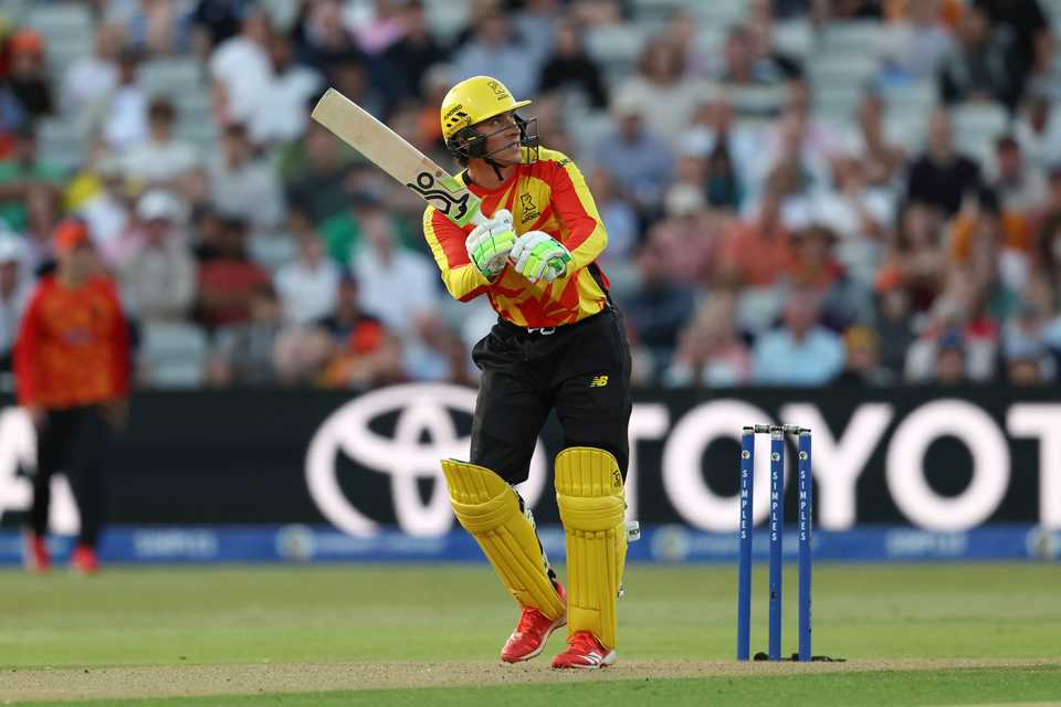 Tom Banton flicks over the leg side, Birmingham Phoenix vs Trent Rockets, Edgbaston, The Hundred Men's Competition, August 8, 2025