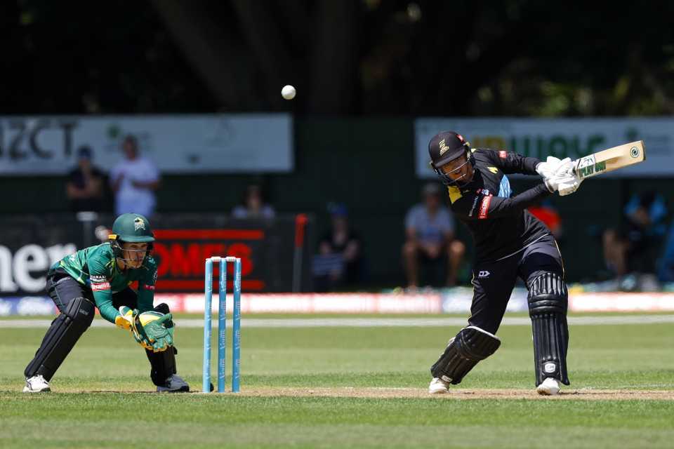 Thamsyn Newton has won the Super Smash title four times with Wellington Blaze, Central Districts vs Wellington, Women's Super Smash, Palmerston North, December 27, 2022