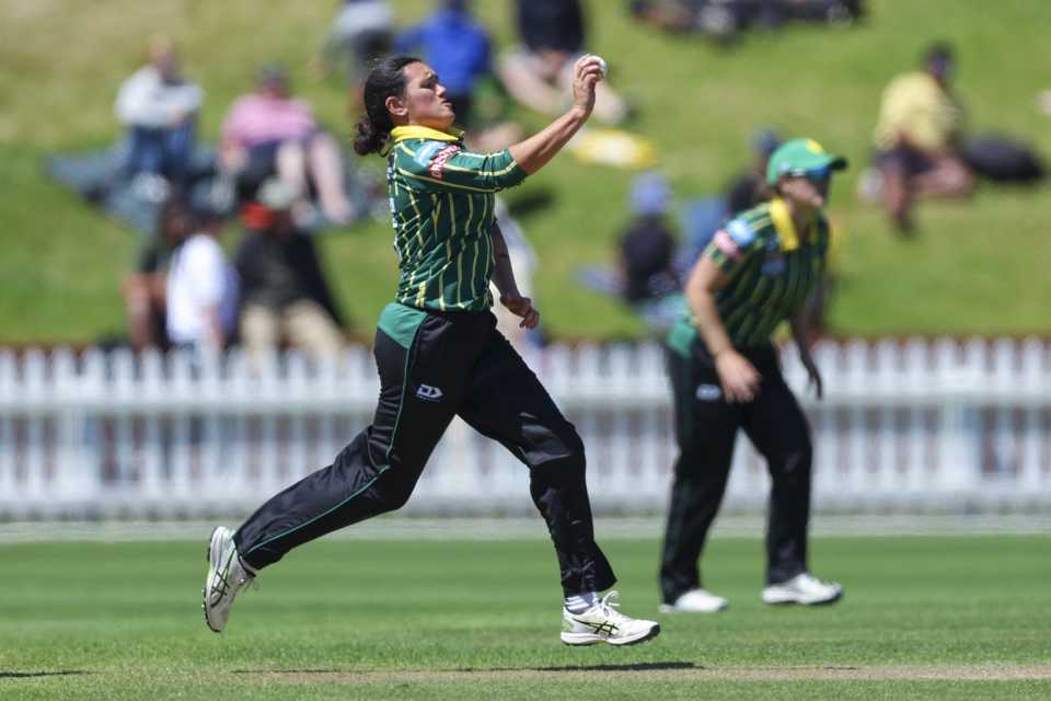 Thamsyn Newton played two season for Central Districts, Wellington vs Central Districts, Women's Super Smash, Wellington, January 9, 2025