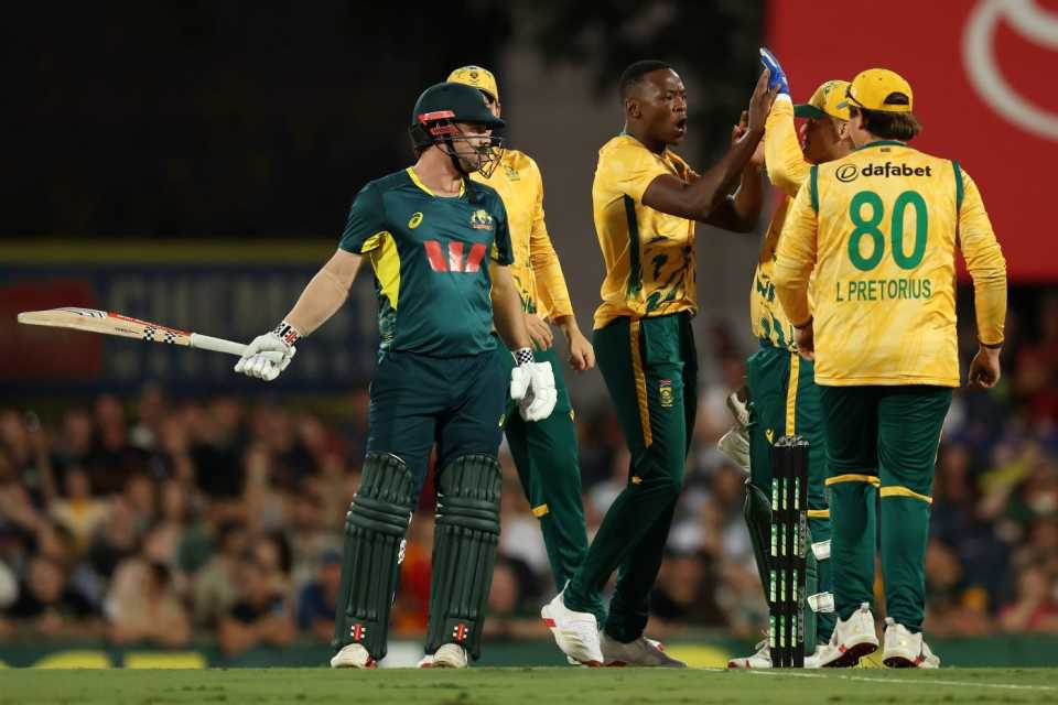 Kagiso Rabada picked up Travis Head, Australia vs South Africa, 1st T20I, Marrara Oval, Darwin, August 10, 2025