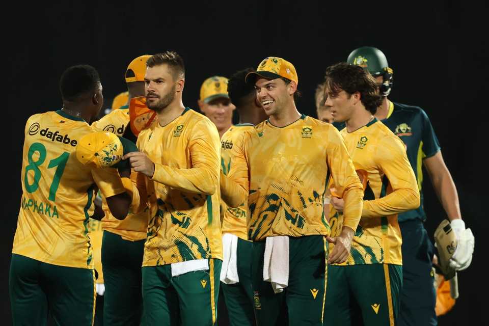Aiden Markram after South Africa drew level in the series, Australia vs South Africa, 2nd T20I, Darwin, August 12, 2025