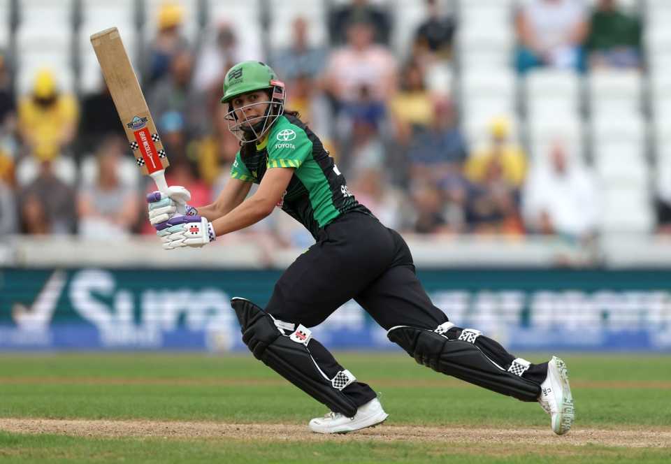 Maia Bouchier scored 42 off 30 balls, Trent Rockets vs Southern Brave, Women's Hundred, Nottingham, August 16, 2025