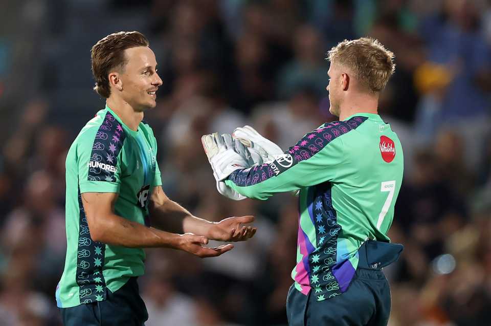 Tom Curran finished Welsh Fire off with a four-wicket haul, Oval Invincibles vs Welsh Fire, Men's Hundred, The Oval, August 16, 2025