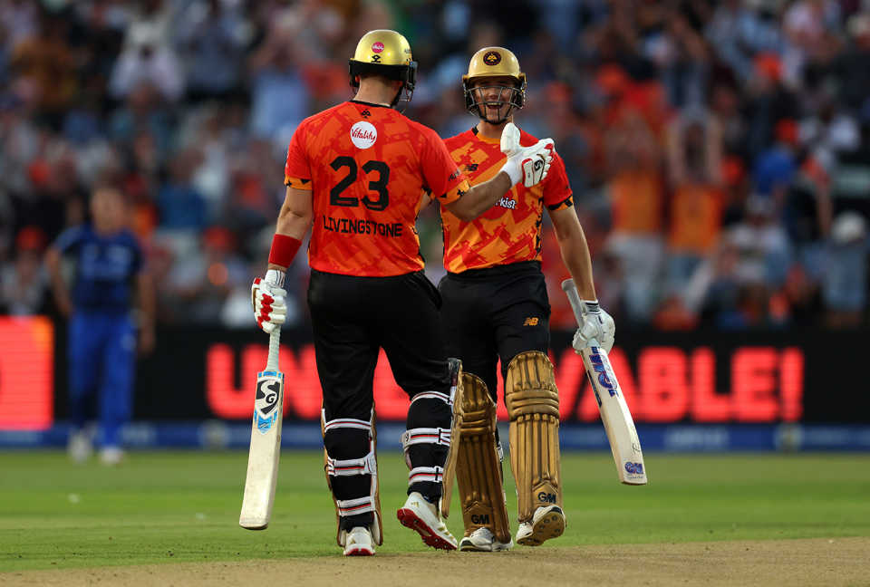 Liam Livingstone and Jacob Bethell saw Phoenix over the line, Birmingham Phoenix vs London Spirit, Men's Hundred, Edgbaston, August 17, 2025