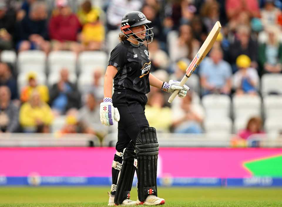 Kathryn Bryce made a half-century, Trent Rockets vs Manchester Originals, Women's Hundred, Trent Bridge, August 19, 2025