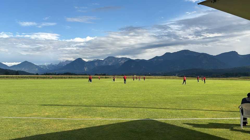 A view of the Velden Cricket Ground, Austria vs Belgium, 2nd T20I, Latschach, August 23, 2025