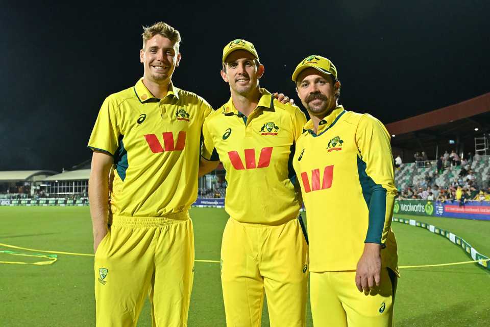 Tons of fun: Cameron Green, Mitchell Marsh and Travis Head had a day out, Australia vs South Africa, 3rd ODI, Mackay, August 24, 2025