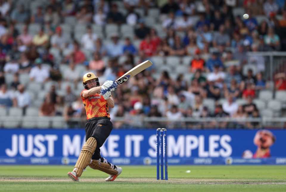 Ellyse Perry struck an unbeaten 55, Manchester Originals vs Birmingham Phoenix, Emirates Old Trafford, The Hundred men's competition, August 24, 2025