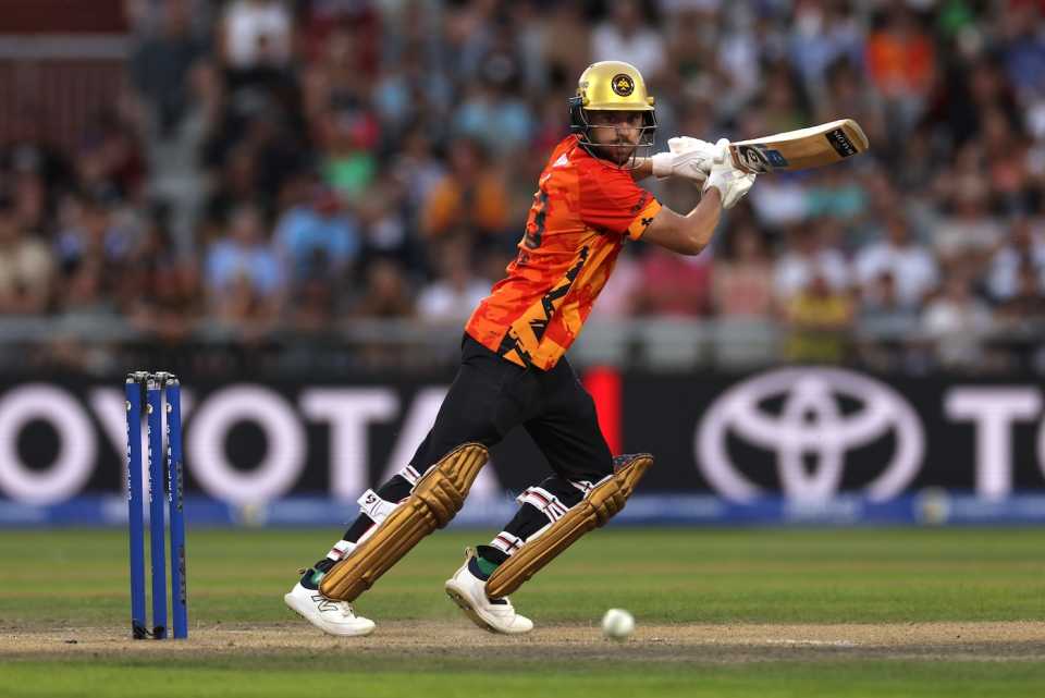 Joe Clarke struck 40 off 21, Manchester Originals vs Birmingham Phoenix, Emirates Old Trafford, The Hundred men's competition, August 24, 2025