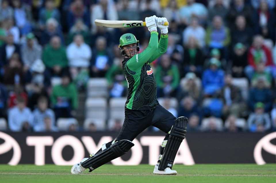 Jason Roy top scored with 70 off 39, Southern Brave vs Welsh Fire, Utilita Bowl, The Hundred men's competition, August 28, 2025