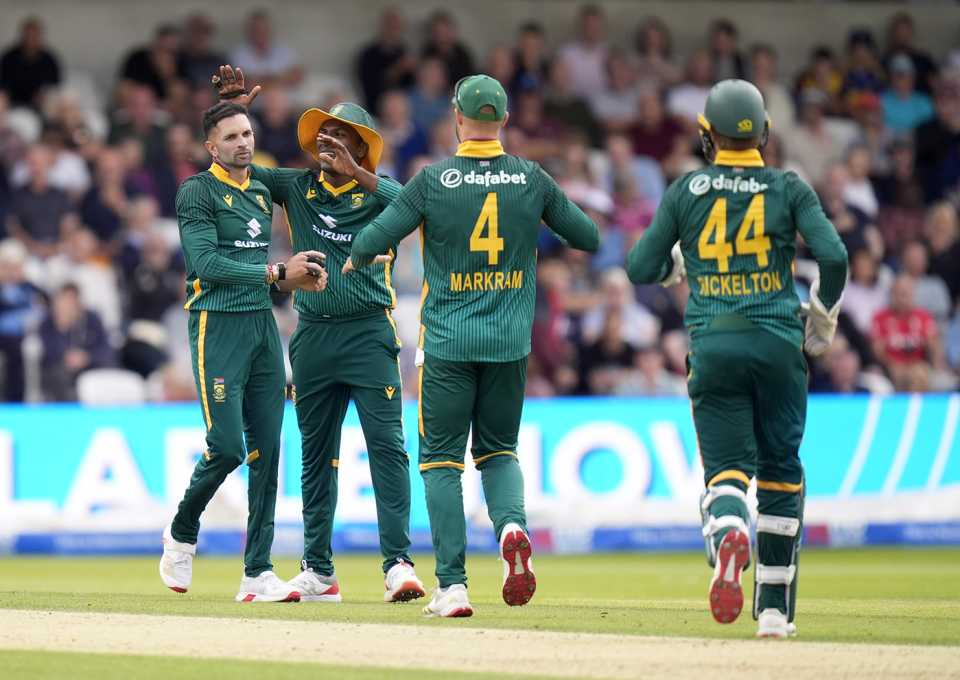 Keshav Maharaj struck twice in quick succession, England vs South Africa, 1st ODI, Headingley, September 2, 2025
