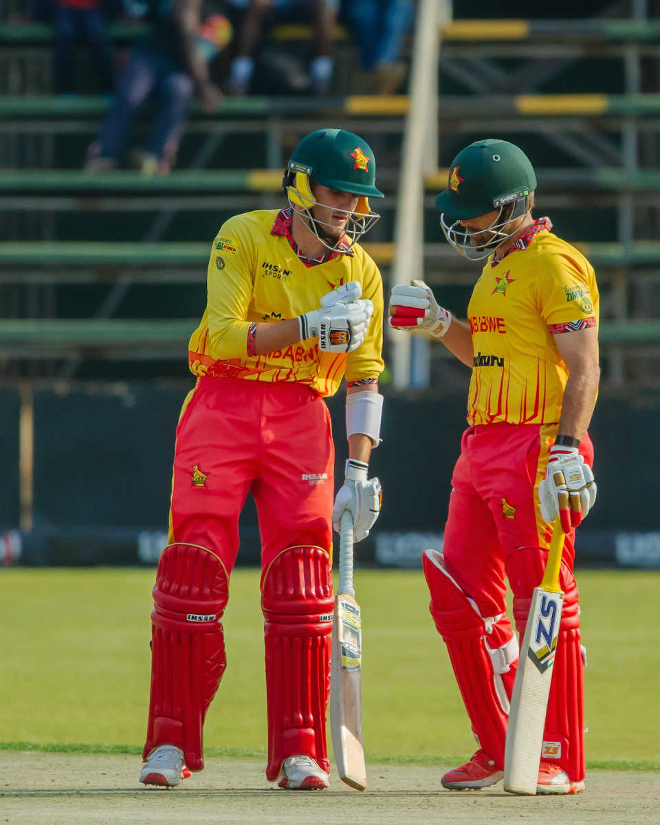 Ryan Burl and Brian Bennett arrested an early slump, Zimbabwe vs Sri Lanka, 2nd T20I, Harare, September 6, 2025