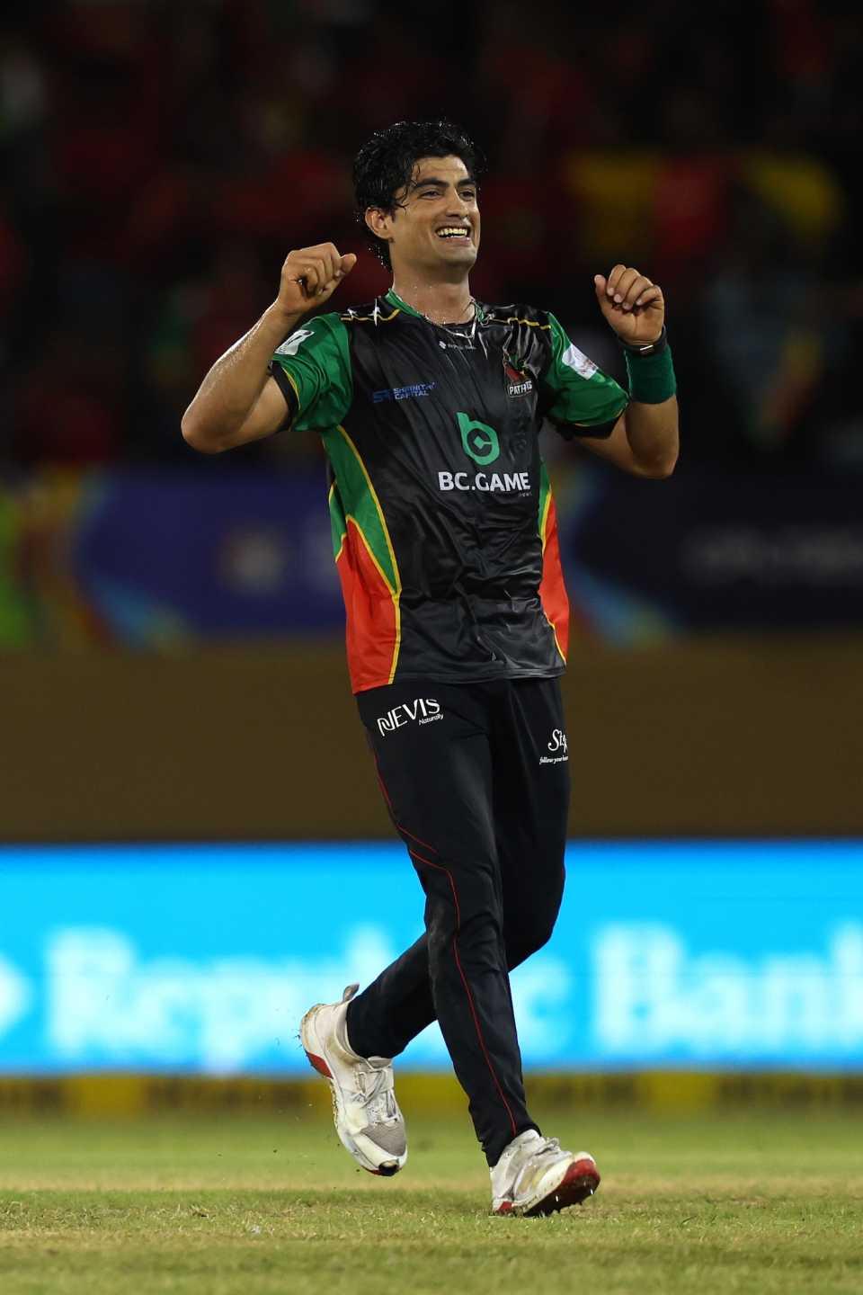 That's the game - Naseem Shah conceded just five runs in the last over, Guyana Amazon Warriors vs St Kitts and Nevis Patriots, CPL 2025, Providence, September 7, 2025