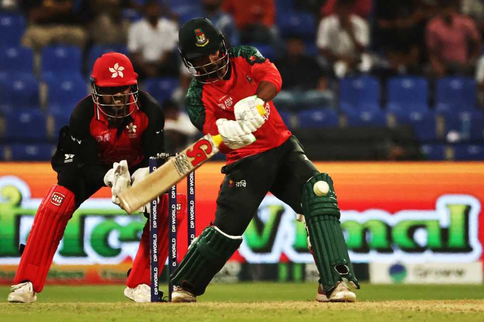 Towhid Hridoy anchored the chase, Bangladesh vs Hong Hong, Men's T20 Asia Cup, Abu Dhabi, September 11, 2025