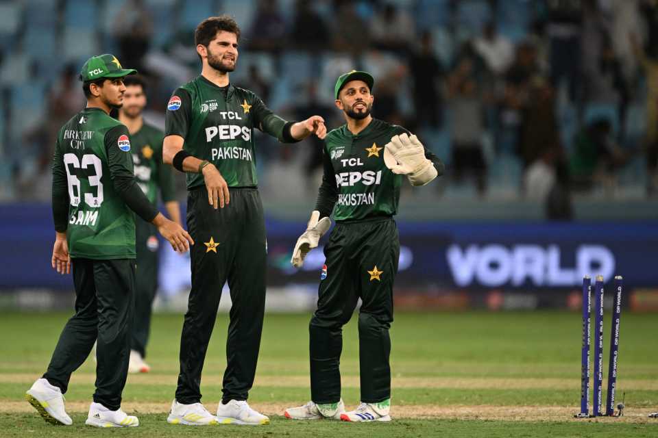 Shaheen Shah Afridi in the middle, Pakistan vs Oman, Men's T20 Asia Cup, Dubai, September 12, 2025