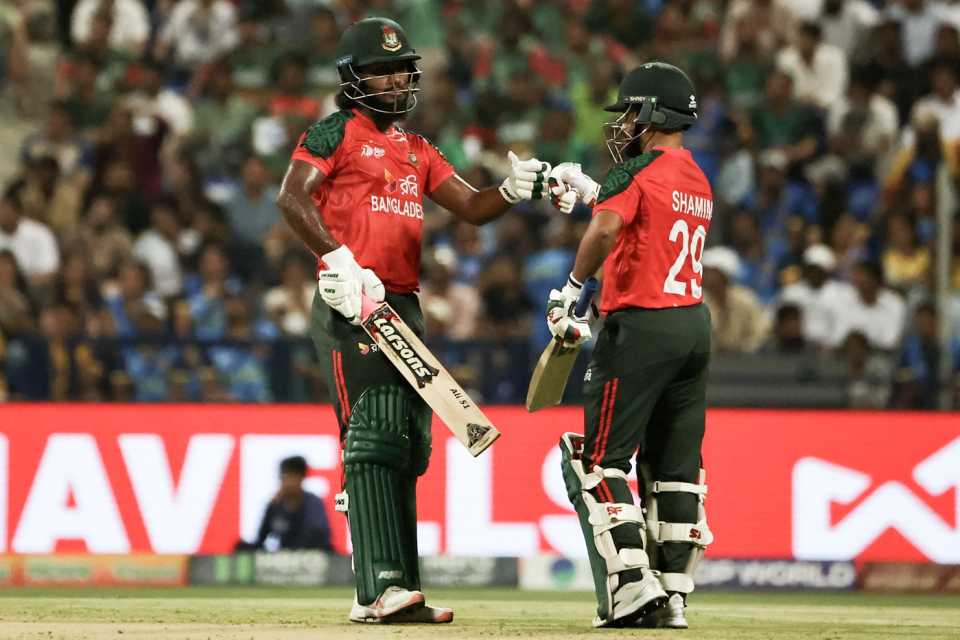 Jaker Ali and Shamim Hossain gave Bangladesh a respectable total, Bangladesh vs Sri Lanka, Men's T20 Asia Cup, Abu Dhabi, September 13, 2025