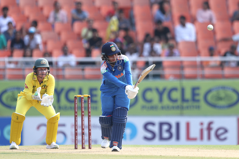 Harleen Deol changed gears during her half-century, India vs Australia, 1st women's ODI, New Chandigarh, September 14, 2025