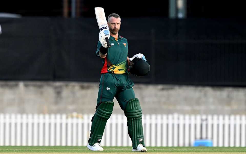 Matthew Wade made 105 from 68 balls, Tasmania vs Victoria, One-Day Cup, Brisbane, September 19, 2025