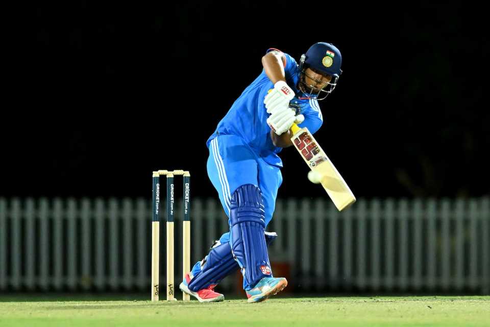 Vaibhav Suryavanshi got off to a quick start, Australia vs India, 1st Under-19 one-day match, Brisbane, September 21, 2025
