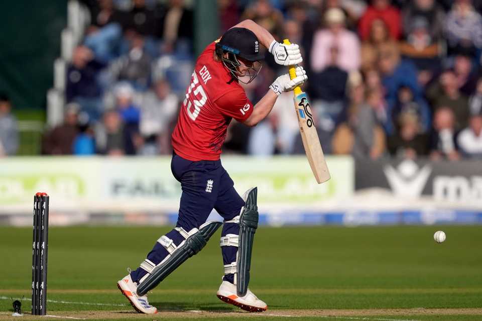Jordan Cox was playing his first international since November 2024, Ireland vs England, 3rd T20I, Malahide, September 21, 2025