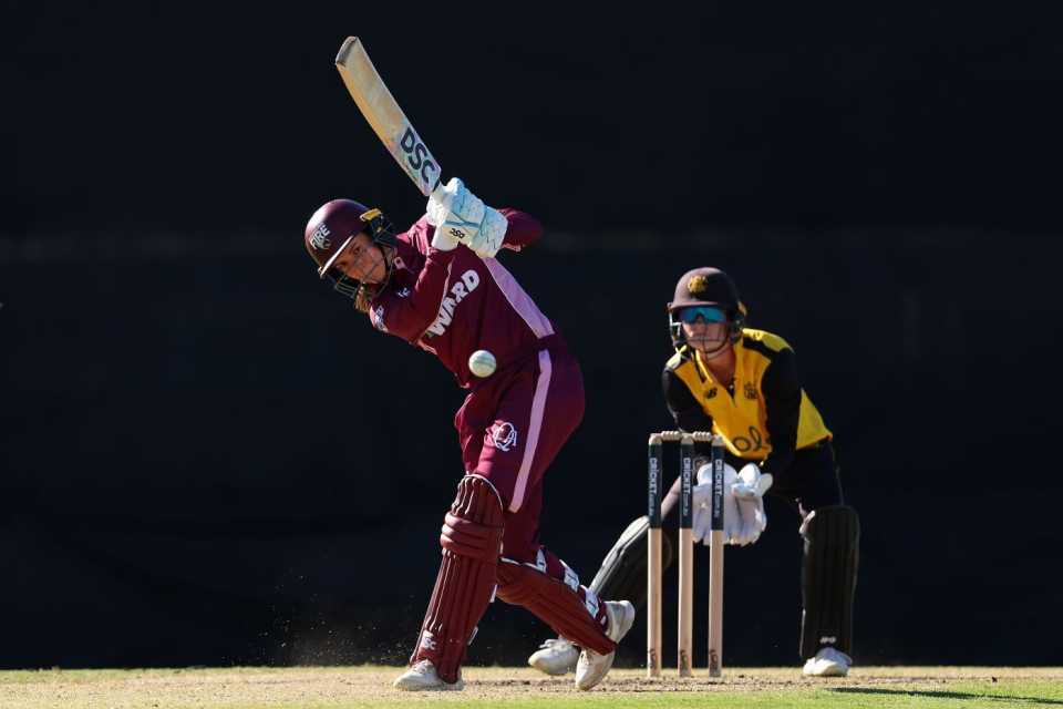Charli Knott scored a half-century, Western Australia vs Queensland, Women's National Cricket League, Perth, September 24, 2025