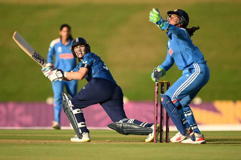 Nat Sciver-Brunt scored 120 off 104 balls, India vs England, ODI Women's World Cup warm-up, Bengaluru, September 25, 2025