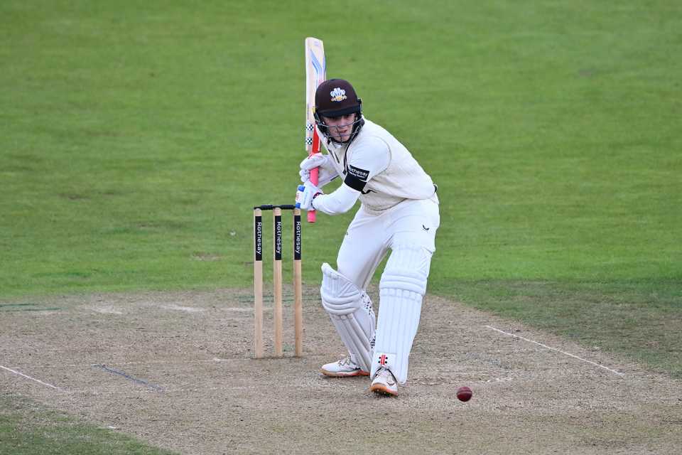 Ralphie Albert made a half-century on debut, Hampshire vs Surrey, County Championship, Utilita Bowl, September 25, 2025