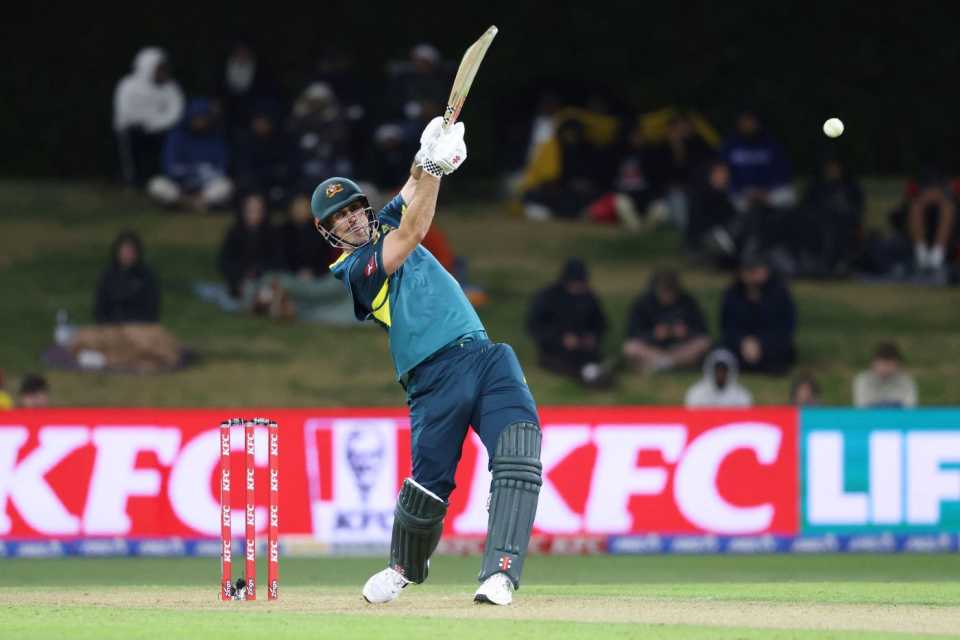 Mitchell Marsh made 85 off 43 balls, New Zealand vs Australia, 1st T20I, Mount Maunganui, October 1, 2025
