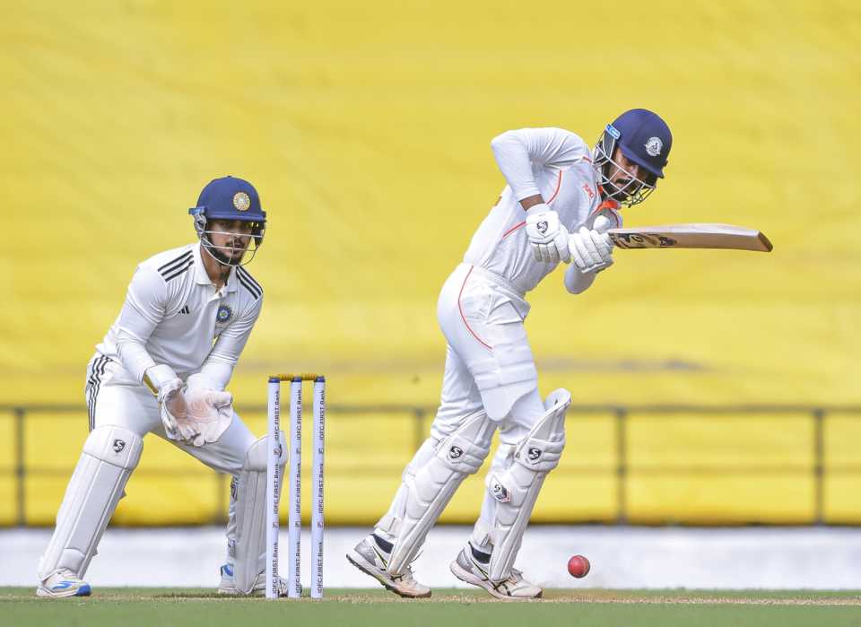 Yash Rathod's 91 was crucial to Vidarbha's survival through a tricky period, Vidarbha vs Rest of India, 1st day, Nagpur, Irani Cup, October 1, 2025