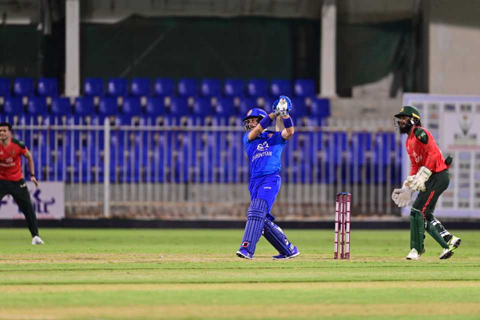 Rahmanullah Gurbaz steadied Afghanistan's innings, Afghanistan vs Bangladesh, 1st T20I, Sharjah, October 2, 2025
