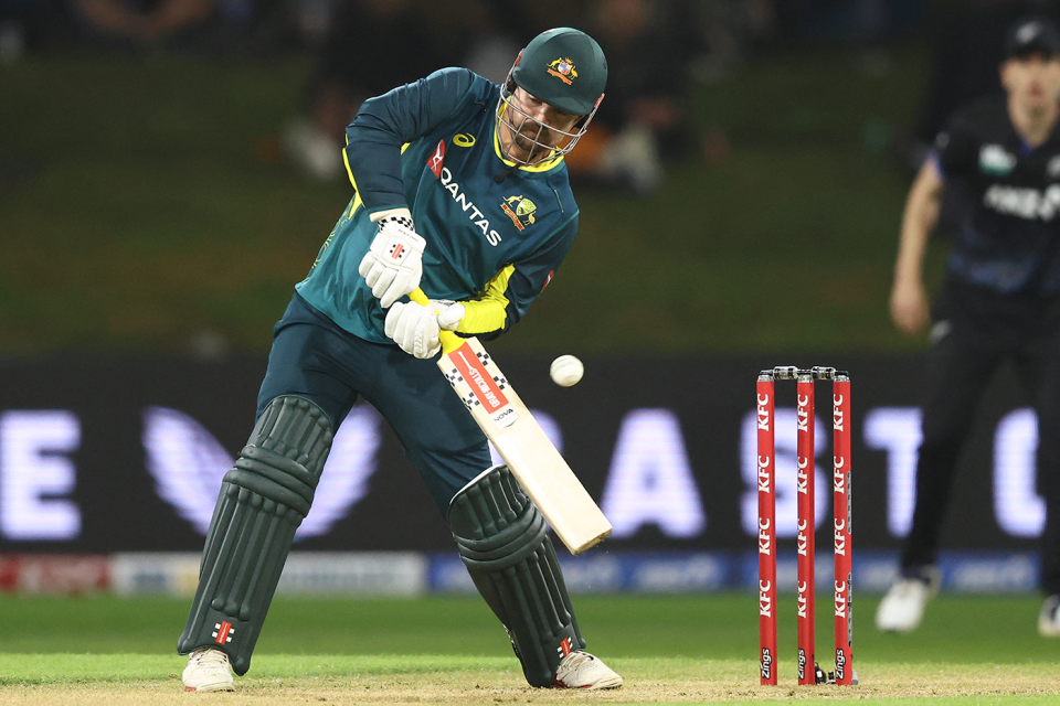 Travis Head fell cheaply after the rain, New Zealand vs Australia, 2nd T20I, Mount Maunganui, October 3, 2025