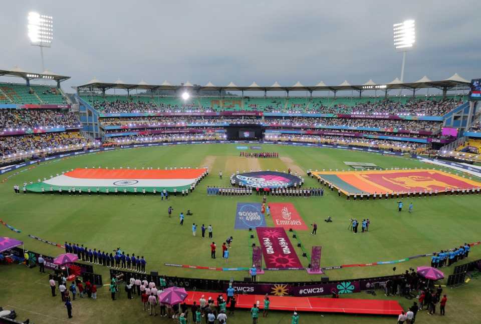 A total of 22,843 were in attendance at the ACA Stadium for the World Cup opener, India vs Sri Lanka, Women's ODI World Cup, Guwahati, September 30, 2025