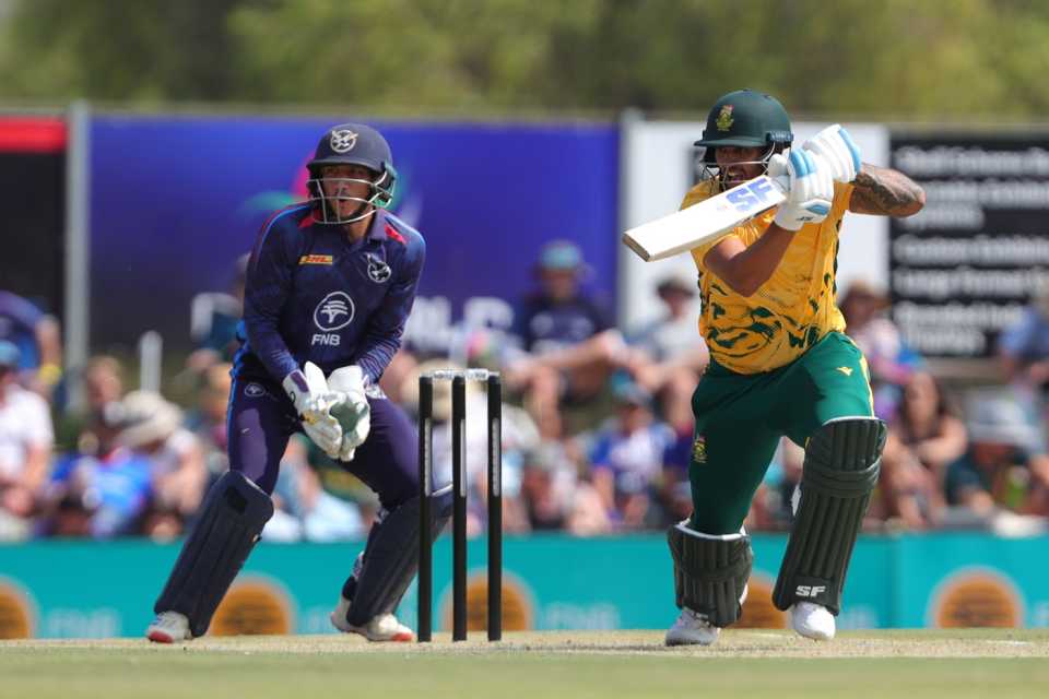 Jason Smith top-scored for South Africa with 31, Namibia vs South Africa, Only T20I, Windhoek, October 11, 2025