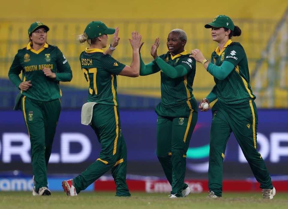 Nonkululeko Mlaba finished with three wickets, Sri Lanka vs South Africa, Women's ODI World Cup, Colombo, October 17, 2025
