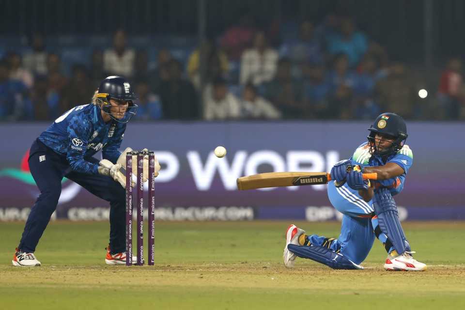 Deepti Sharma started briskly, India vs England, Women's ODI World Cup, Indore, October 19, 2025