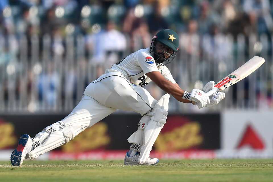Saud Shakeel batted till the close, Pakistan vs South Africa, 2nd Test, Rawalpindi, 1st day, October 20, 2025