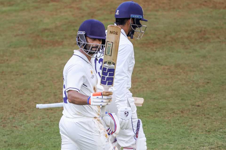 Ajinkya Rahane scored a century against Chhattisgarh, Mumbai vs Chhattisgarh, Ranji Trophy, Group D, Mumbai, October 25, 2025