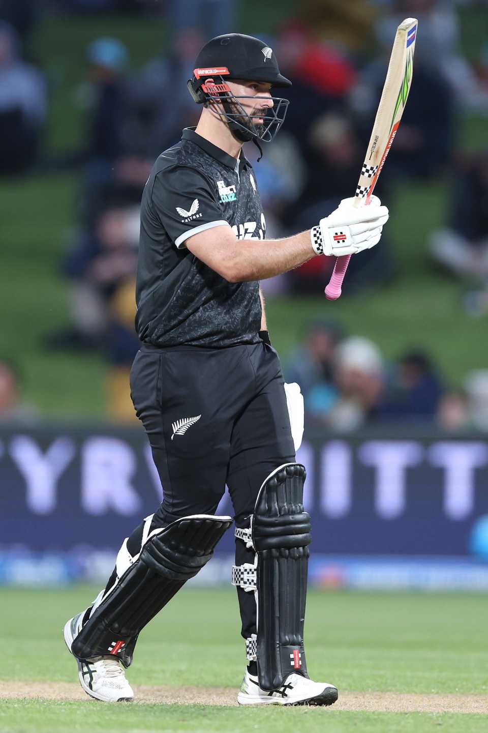 Daryl Mitchell brought up a half-century, New Zealand vs England, 2nd ODI, Hamilton, October 29, 2025