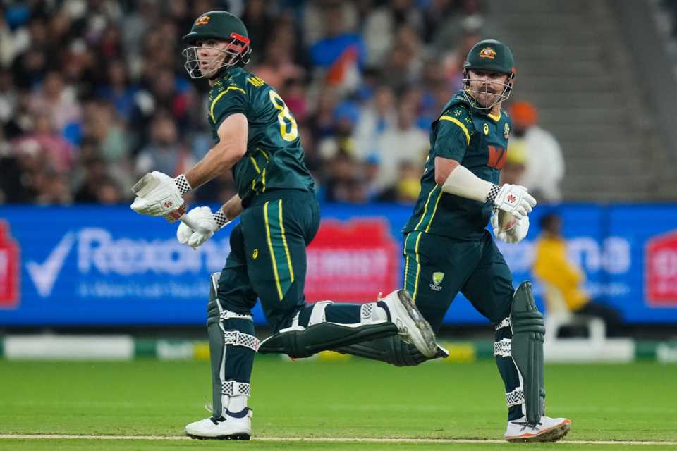 Mitchell Marsh and Travis Head gave Australia a flying start, Australia vs India, 2nd T20I, Melbourne, October 31, 2025