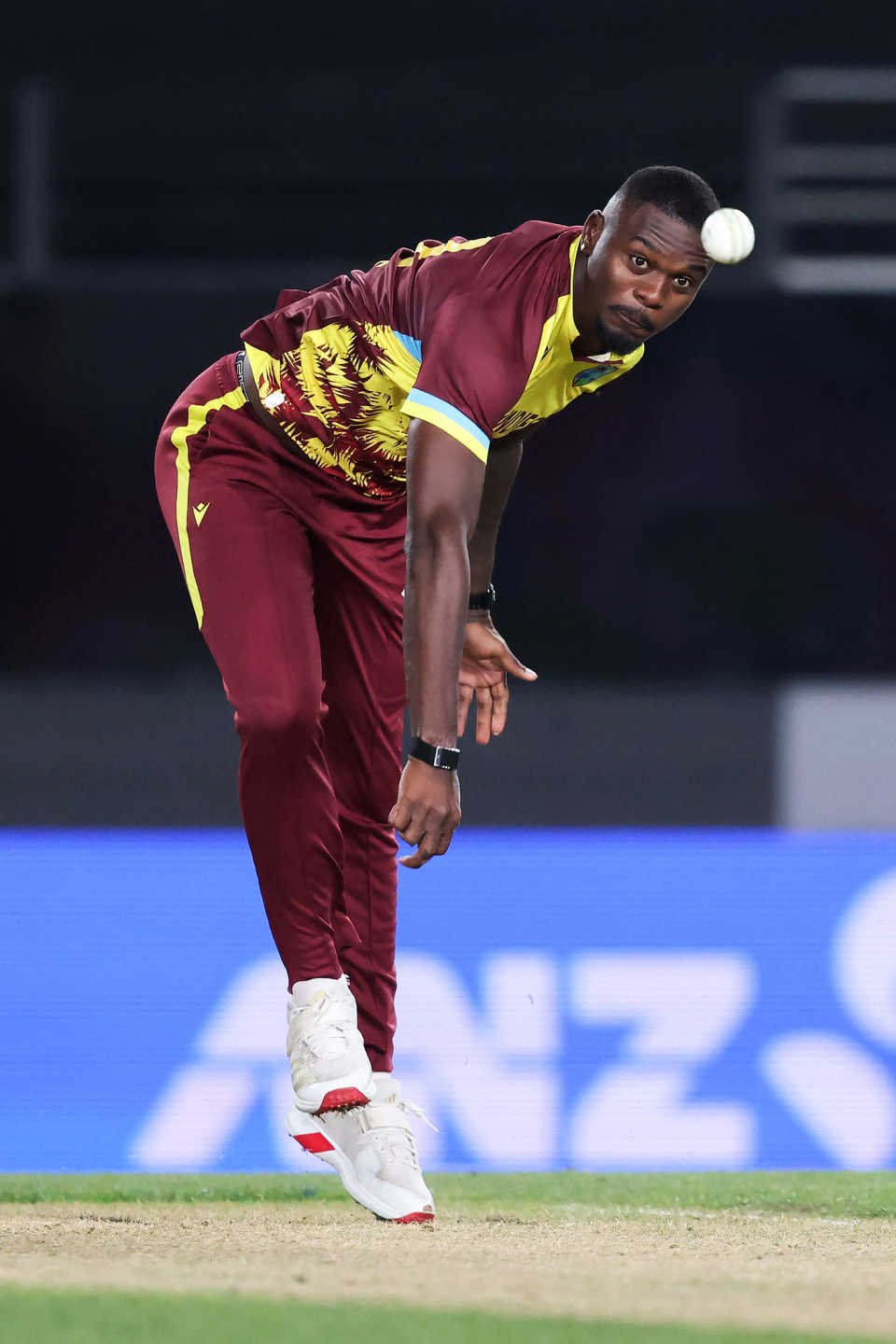 Jayden Seales helped trigger New Zealand's batting collapse, New Zealand vs West Indies, 1st T20I, Auckland, November 5, 2025
