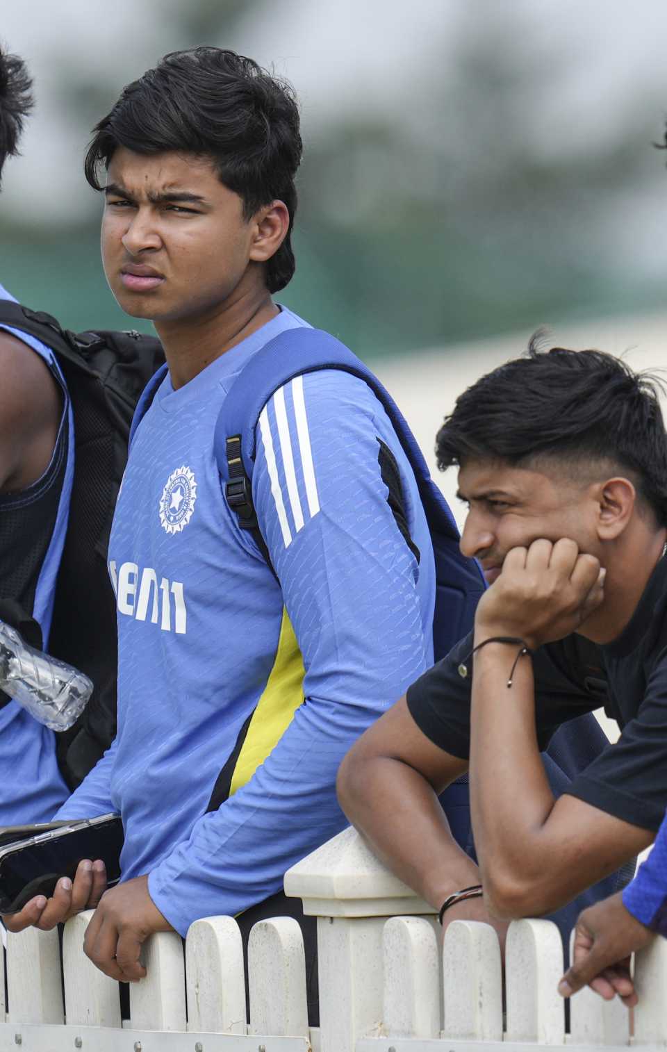 Vaibhav Suryavanshi, who isn't in the squad, was at the venue, India A vs South Africa A, 2nd unofficial Test, 2nd day, Bengaluru, November 7, 2025