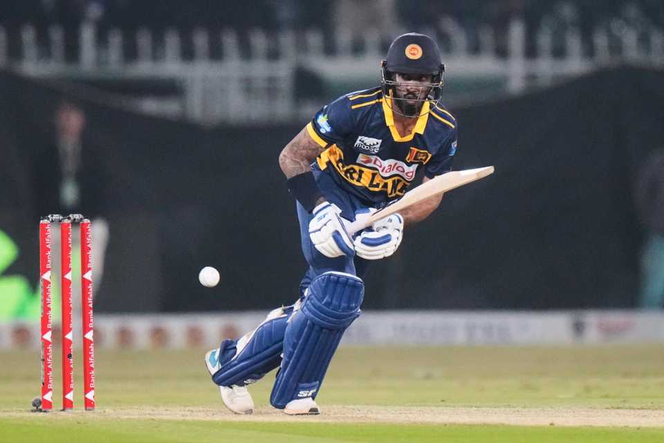 Kamil Mishara gave a good account of himself on debut, Pakistan vs Sri Lanka, 1st ODI, Rawalpindi, November 11, 2025