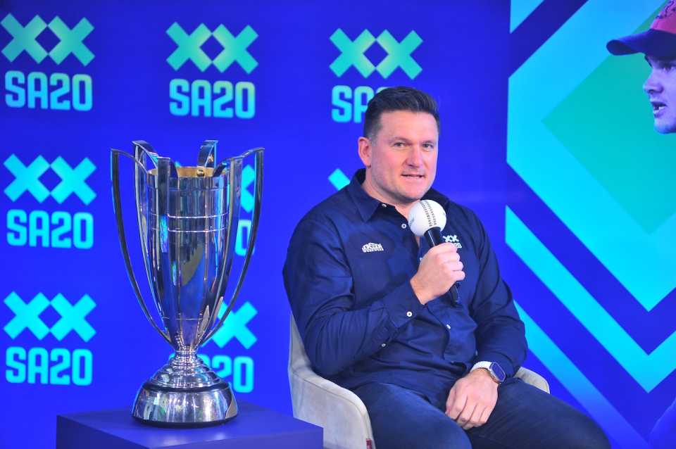 Graeme Smith at an SA20 promotional event, Mumbai, November 12, 2025