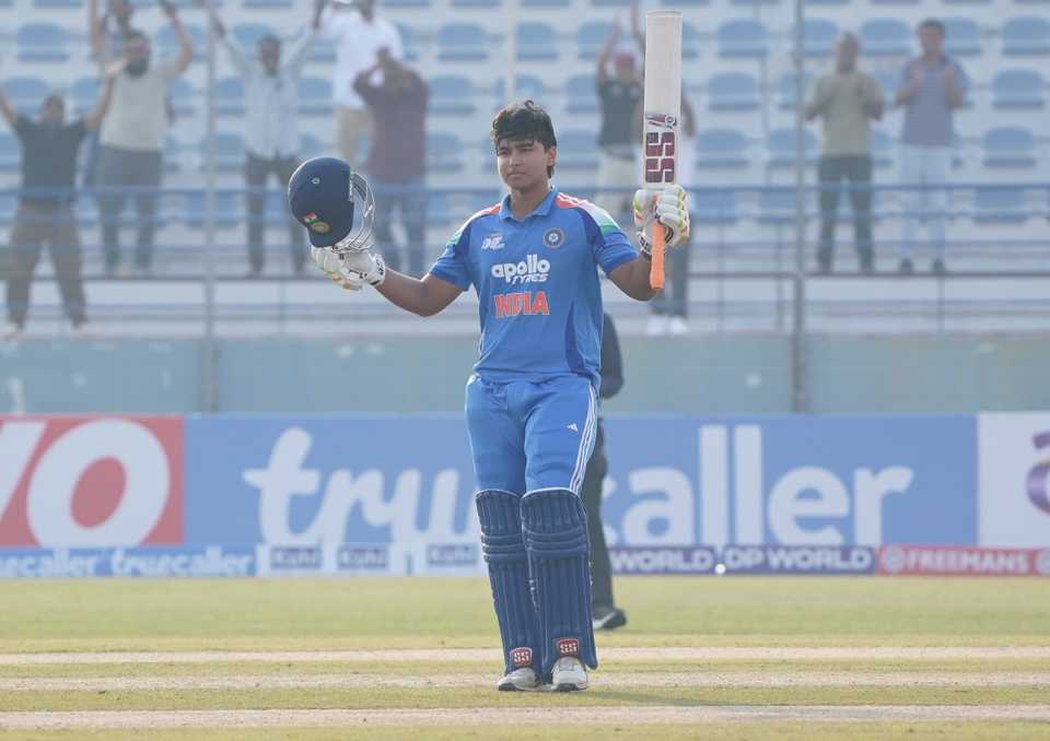 Vaibhav Suryavanshi scored a 32-ball century, India A vs UAE, Rising Stars T20 Asia Cup, Doha, November 14, 2025