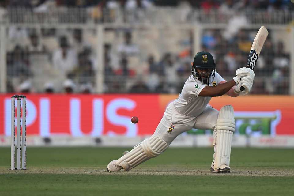 Temba Bavuma waged a lone battle on second day, India vs South Africa, 1st Test, Kolkata, 2nd day, November 15, 2025