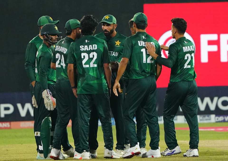 The Irfan Khan-led Pakistan A struck regularly in the second half, India A vs Pakistan A, Rising Stars T20 Asia Cup, Doha, November 16, 2025