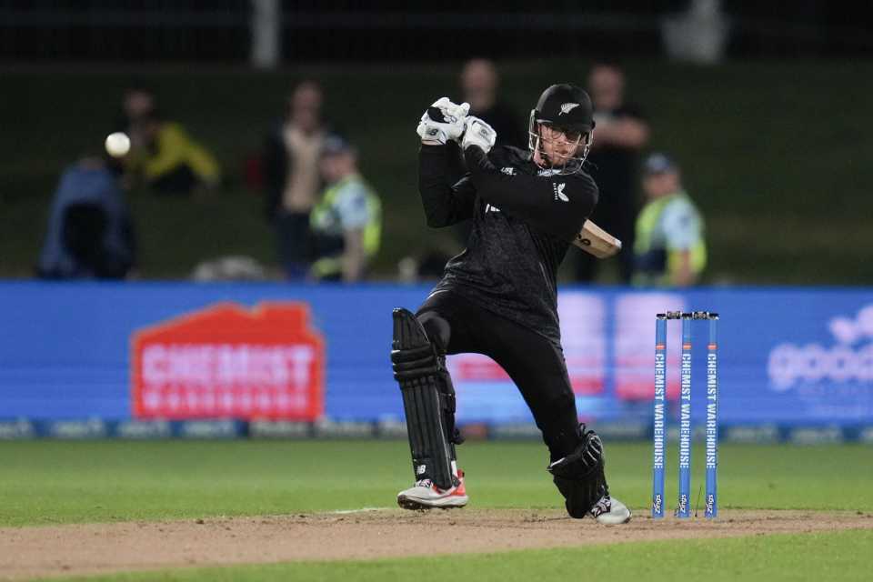 Mitchell Santner took his team home with a rapid knock, New Zealand vs West Indies, 2nd ODI, Napier, November 19, 2025
