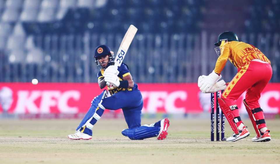 Pathum Nissanka's fifty drove Sri Lanka's chase, Sri Lanka vs Zimbabwe, 5th match, T20I tri-series, Rawalpindi, November 25, 2025